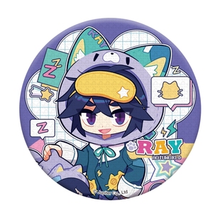 正版凹凸世界晚安日记系列徽章雷狮安迷修凯莉吧唧七创社动漫周边