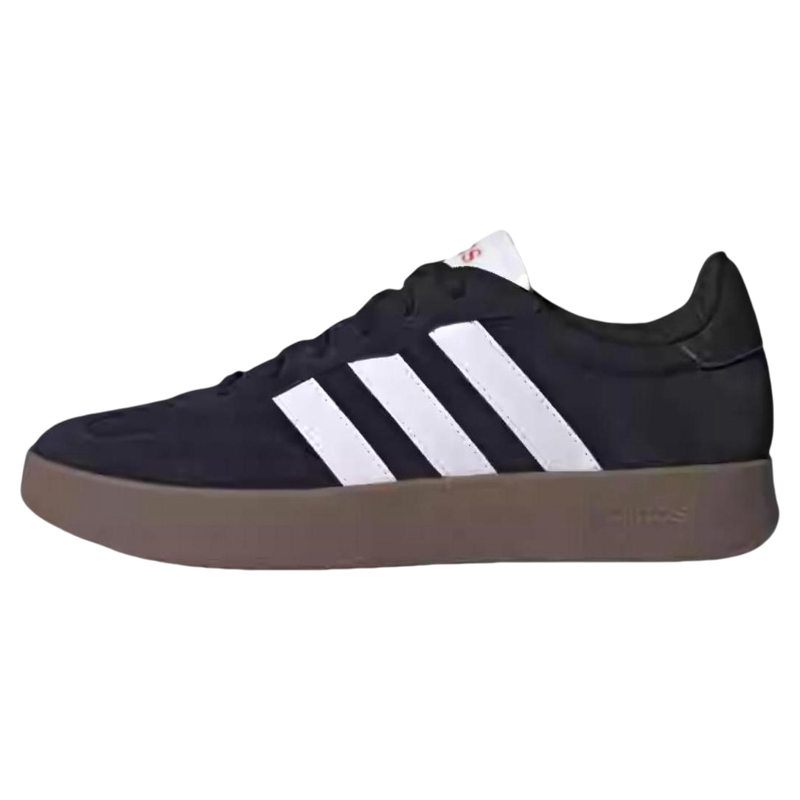 adidas VL Court 3.0T头鞋德训舒适百搭防滑耐磨运动休闲黑色板鞋