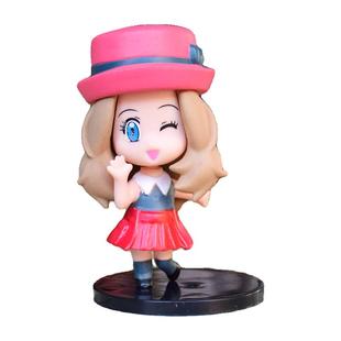 神奇宝贝网红口袋妖怪手办动漫小瑶小智人偶儿童玩具男女主角礼物