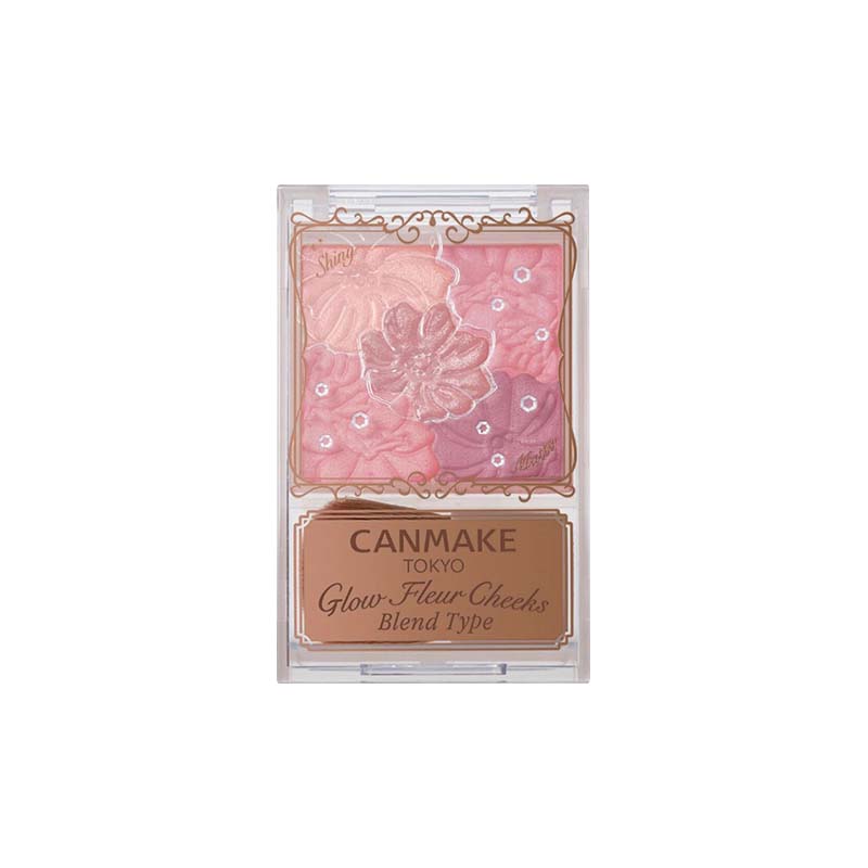 CANMAKE/井田一体盘花瓣五色腮红