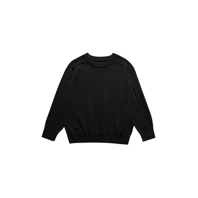 儿童纯棉套头毛衣针织衫