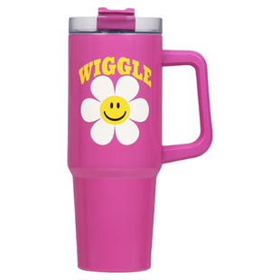 wiggle wiggle新款保温杯大容量冰霸杯女男夏不锈钢水壶保冷杯子