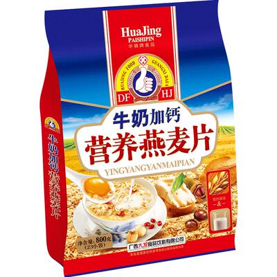 HJ/华精燕麦片牛奶加钙核桃