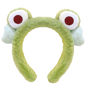 可爱毛绒卡通发箍女款2025新款洗脸化妆专用头箍秋冬搞怪发卡头饰