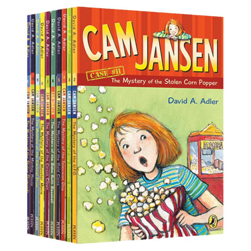 Cam Jansen 侦探故事11-20册 英文原版小说 少女侦探简森 少儿儿童分级读物书籍 英文版 David Adler 进口英语初级桥梁章节书
