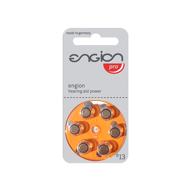 engion助听器专用电池e13德国引擎原装e312进口纽扣电子西门子e10