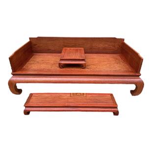 缅甸花梨红木罗汉床