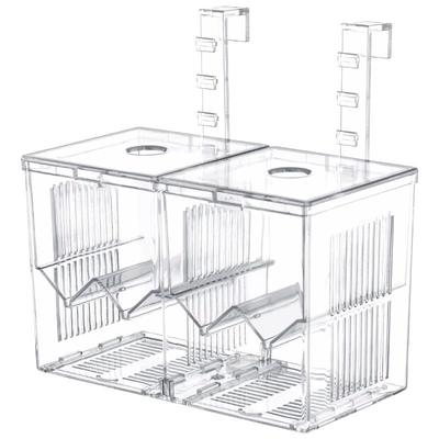 孔雀鱼繁殖盒隔离幼鱼孵化亚克力