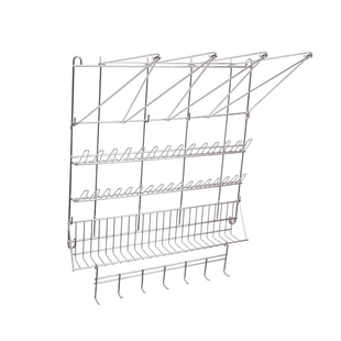 三能花嘴挤花袋晾干架 刮板毛刷量杯收纳整理架子 烘焙用具SN4242