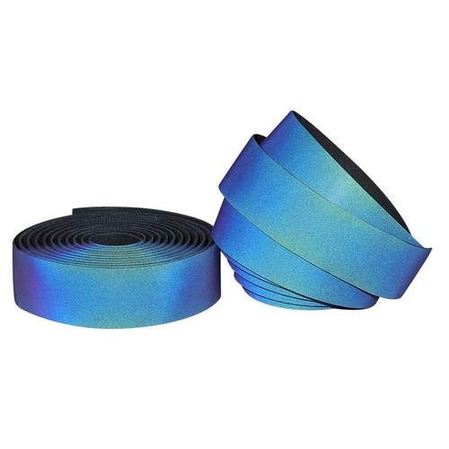 自行车把带公路车夜反光变色手把缠带死飞渐变炫彩单车绑带