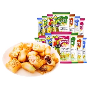 EGO马来西亚小熊注心饼干混合口味200g咔嚓酥脆独立小包旅行美食