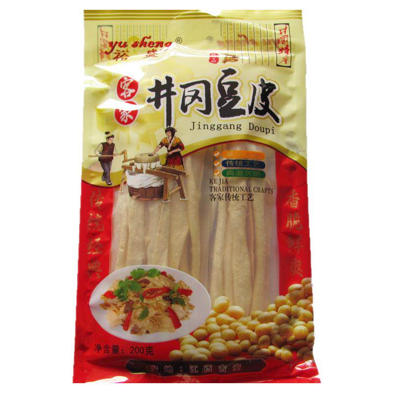薄如蝉翼裕盛豆浆皮纯手工特色菜