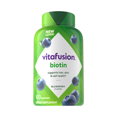 vitafusion生物素软糖男士女士