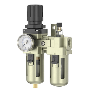 气动空压机气源处理器二三联件AC2010-02调压阀过滤器带自动排水