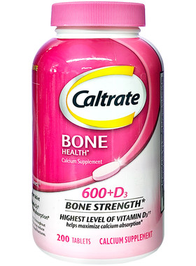 Caltrate钙尔奇钙维生素D3200粒