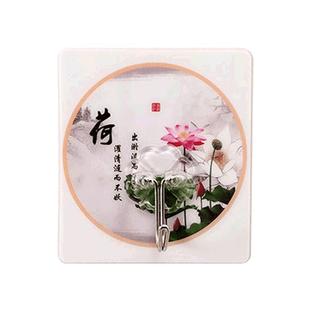 60个挂粘钩强力粘胶贴墙壁挂承重吸盘厨房挂勾无痕粘贴门后免打孔