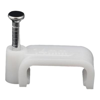 圆形钢钉线卡方形电线钉固定器