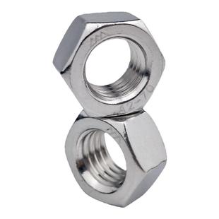 304不锈钢DIN934六角螺母螺帽螺丝帽螺母螺帽大全GB6170 M1M1.2M2