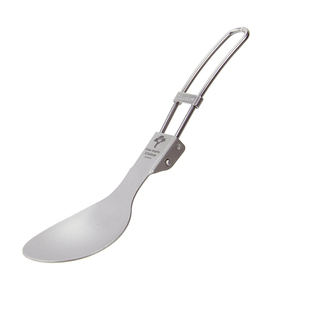 澳洲SPEQT 户外纯钛餐具叉勺调羹折叠露营旅行轻量餐叉子野餐饭勺