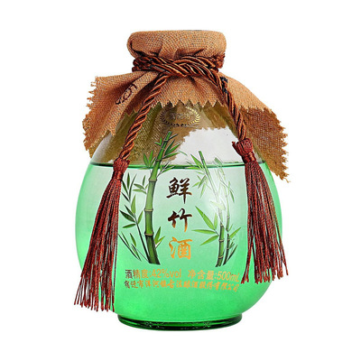紫瓷坊山西鲜竹叶酒原生态传统工艺酿造42度/52度酒500ml*6瓶整箱