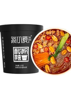 谈小爱重庆酸辣粉红薯粉丝六包料