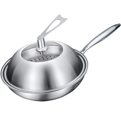 teatime德国316不锈钢家用不粘锅