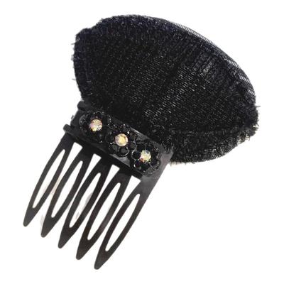 高颅顶蓬松神器发根插梳头饰