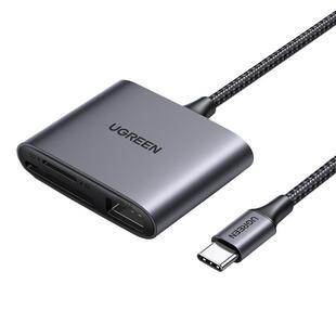 绿联typec高速读卡器转手机USB3.0多功能合一sd/tf内存卡拓展坞u盘otg适用15iphone16笔记本ipad电脑相机
