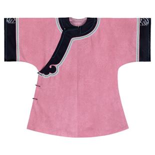 犹忆江南丨一城风絮丨夏季真丝透孔罗炒色如意云头大襟原创款袍衣