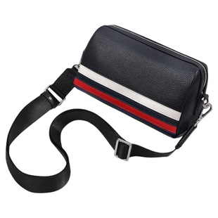 冷兽真皮单肩包男商务斜挎包休闲男士包包男款邮差包新款时尚背包