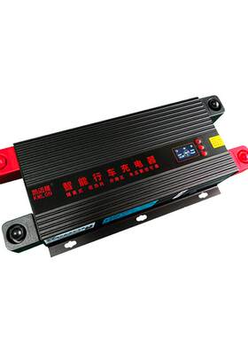 双电瓶隔离升降压可调行车充电器