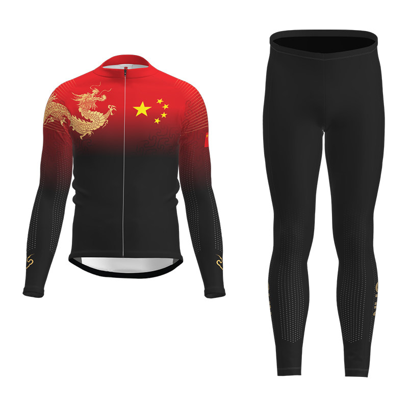 加绒保暖滑冰服百淄达过肩龙