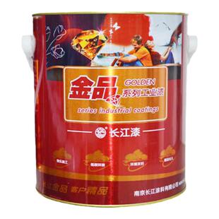长江漆C04-42醇酸磁漆小桶外用甲板设备钢结构防腐防腐亮光金属漆