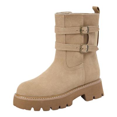 小个子增高厚底马丁靴15mins