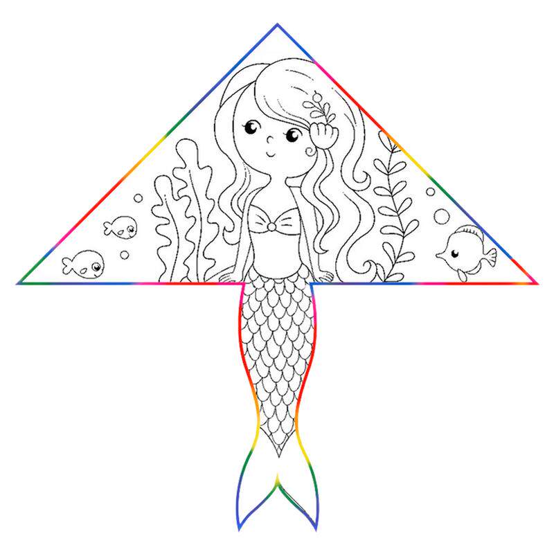 空中舞者空白自制绘画微风易飞