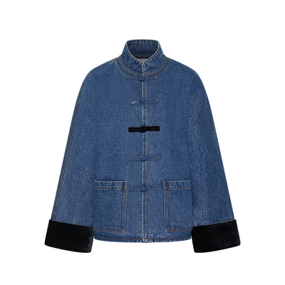 糖心旦TANGXINDAN青衣唐装外套