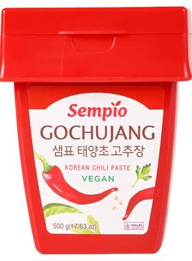 膳府辣椒酱500g韩式拌饭辣炒年糕