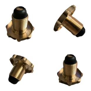 液化气罐手轮堵钢瓶堵漏堵丝防漏气安全堵纯铜22x1.5反丝堵