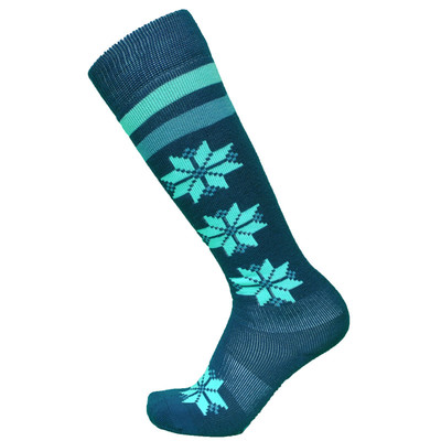 户外高端全毛美丽滑雪男袜