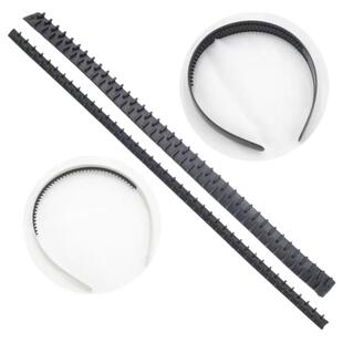 发箍防滑带齿贴齿条硅胶头箍通用固定贴DIY防滑内粘胶条不掉牢固