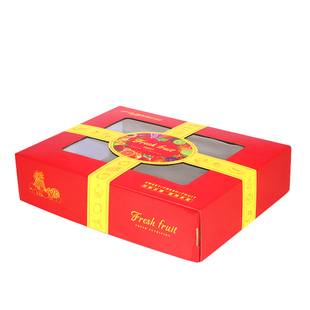 10斤高档天地盖水果礼品盒柑橘橙子蜜桔蜜柚香梨苹果送礼包装彩盒