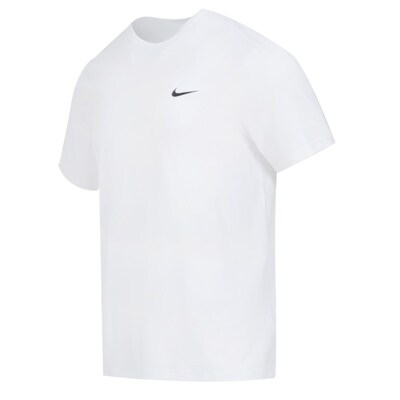 茵特|nike耐克官网正品男装运动服短袖圆领针织上衣速干白色T恤D