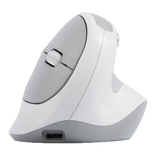 BOW航世 三模充电人体工学鼠标无线蓝牙垂直立式静音电脑防腱鞘炎