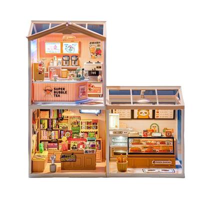 若来木制拼装超级世界儿童积木