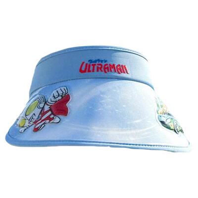 儿童奥特曼空顶防晒帽男童夏季防