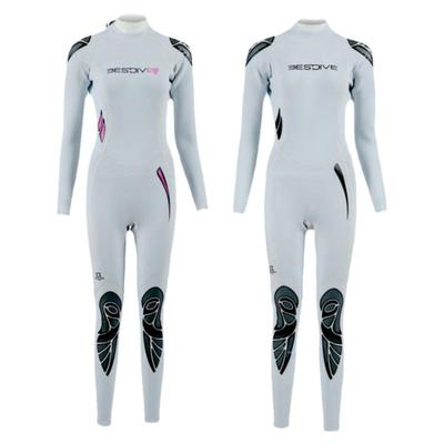 BESTDIVE白色自由潜衣潜水服水肺