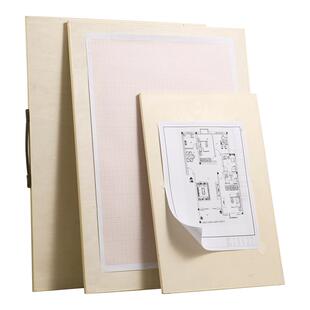 绘图板实木板制图板设计专用A2号绘画板手提机械建筑学生木质二号画图板a3专业工程绘图工具平面图制图木板