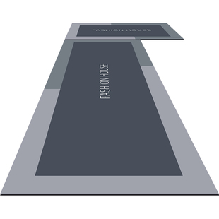 硅藻泥厨房地垫防滑防油吸水可擦免洗脚垫进门入户耐脏防滑垫地毯