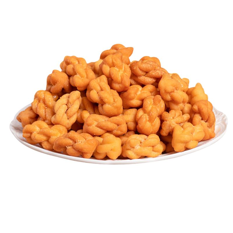网红小麻花酥脆椒盐味零食品休闲纯手工独立小包装散装整箱批发
