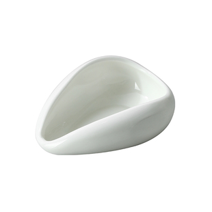 咖啡称豆碟分装盘子陶瓷接豆盘称量豆盘秤豆蝶称茶器咖啡豆称量盘